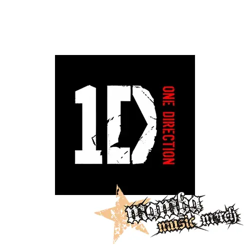 ONE DIRECTION - Red Logo - Podložka pod pohár