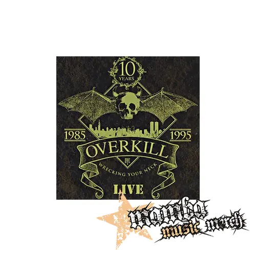 OVERKILL - Wrecking Your Neck Live - Podložka pod pohár