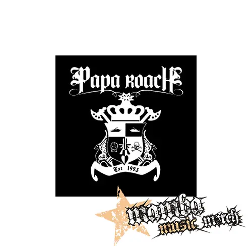 PAPA ROACH - Logo Crest - Podložka pod pohár