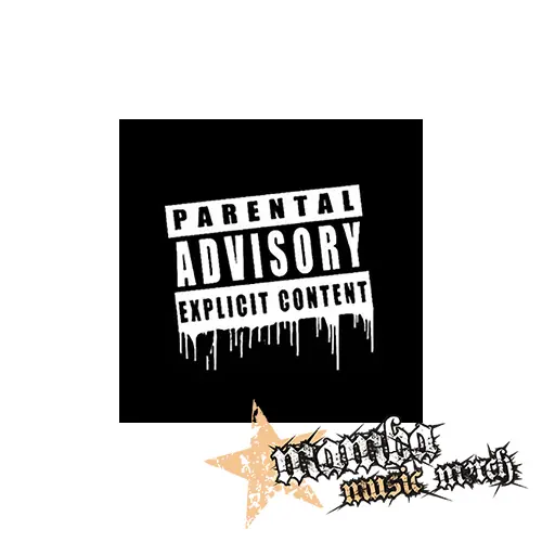 PARENTAL ADVISORY EXPLICIT CONTENT - Podložka pod pohár