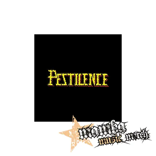 PESTILENCE - Yellow Logo - Podložka pod pohár