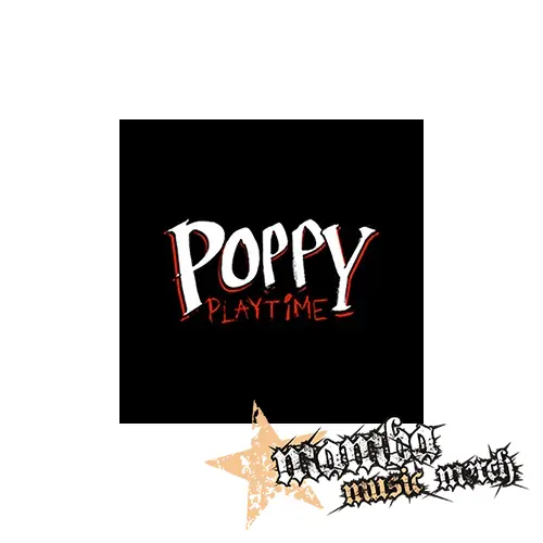 POPPY PLAYTIME - Logo - Podložka pod pohár