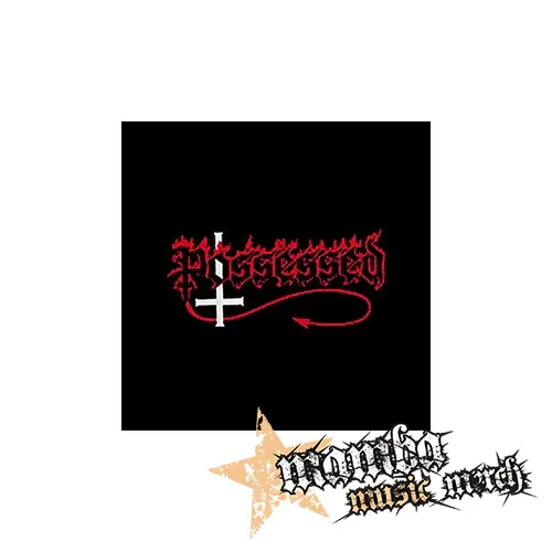 POSSESSED - Logo Red White - Podložka pod pohár
