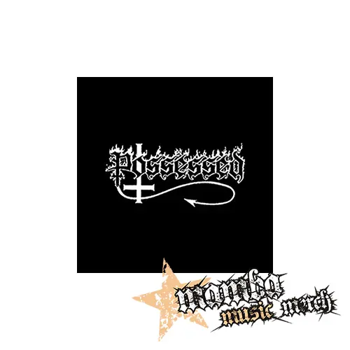 POSSESSED - Logo White - Podložka pod pohár