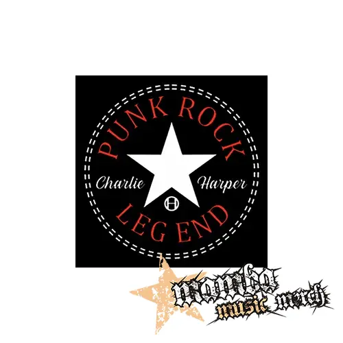 PUNK ROCK LEGEND - Charlie Harper Red - Podložka pod pohár