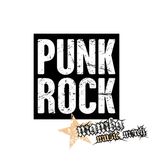 PUNKROCK - Logo Motív 2 - Podložka pod pohár
