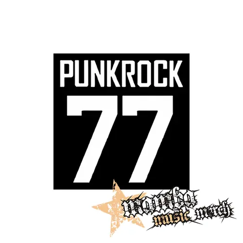 PUNKROCK 77 - Logo Motive 2 - Podložka pod pohár