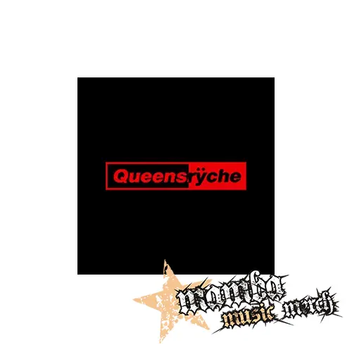 QUEENSRYCHE - Logo RED - Podložka pod pohár