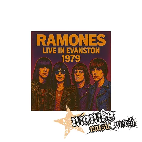 RAMONES - Live in Evanston 1979 - Podložka pod pohár