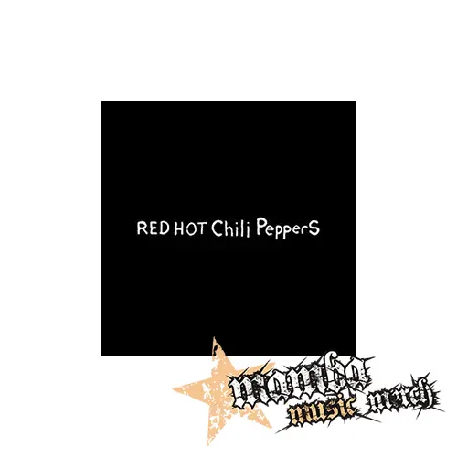 RED HOT CHILI PEPPERS - Written Logo By The Way - Podložka pod pohár