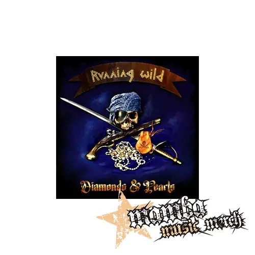 RUNNING WILD - Diamonds & Pearls - Podložka pod pohár