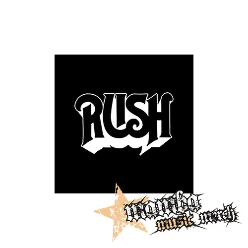 RUSH - Logo White - Podložka pod pohár
