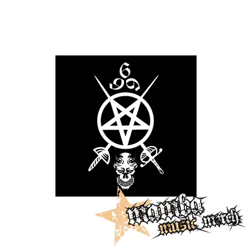 SATHANAS 666 - Swords Motive - Podložka pod pohár