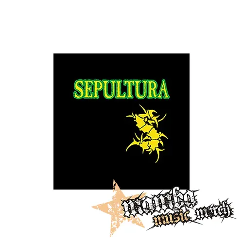 SEPULTURA - Brasil Yellow Logo - Podložka pod pohár