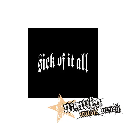 SICK OF IT ALL - Logo - Podložka pod pohár