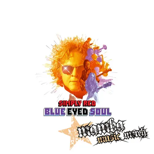 SIMPLY RED - Blue Eyed Soul - Podložka pod pohár