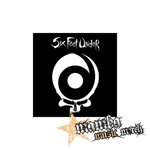SIX FEET UINDER - Warpath Skull - Podložka pod pohár