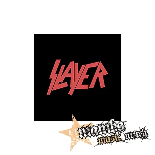 SLAYER - Red Logo - Podložka pod pohár