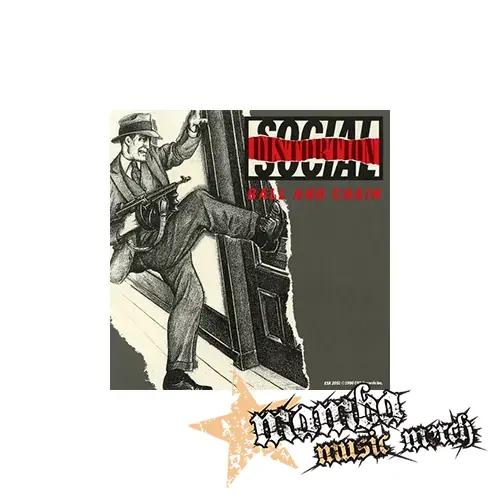 SOCIAL DISTORTION - Ball and Chain EP - Podložka pod pohár