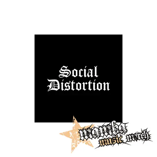 SOCIAL DISTORTION - Logo - Podložka pod pohár