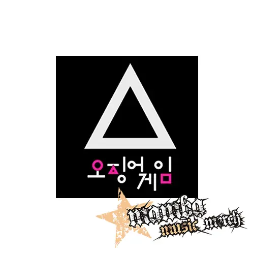 SQUID GAME - Triangle & Symbols - Podložka pod pohár
