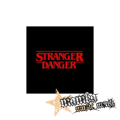 STRANGER DANGER - Red Logo - Podložka pod pohár