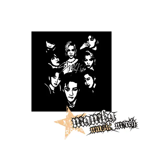 STRAY KIDS - Logo Band - Podložka pod pohár
