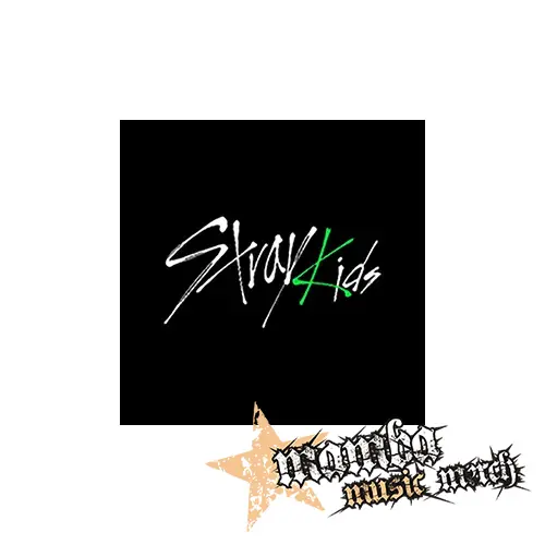 STRAY KIDS - Oddinary Green Logo - Podložka pod pohár