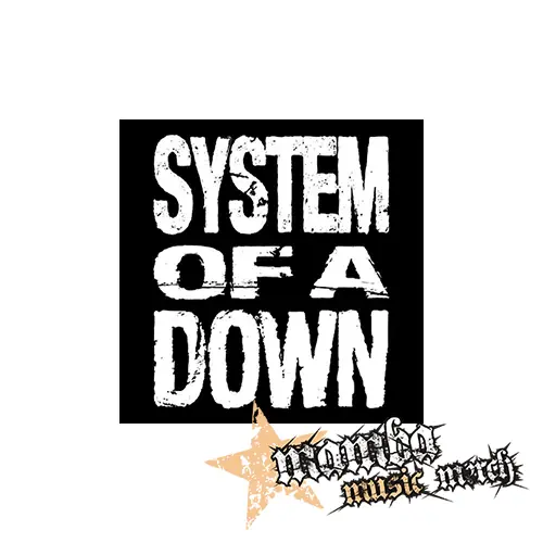 SYSTEM OF A DOWN - Logo - Podložka pod pohár