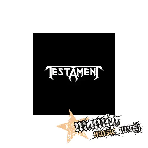 TESTAMENT - Logo - Podložka pod pohár