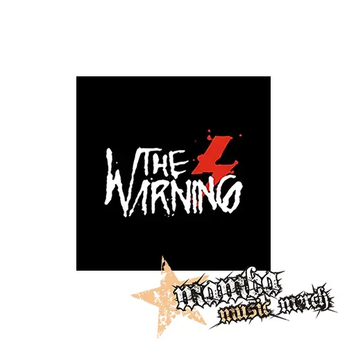 THE WARNING - Logo - Podložka pod pohár