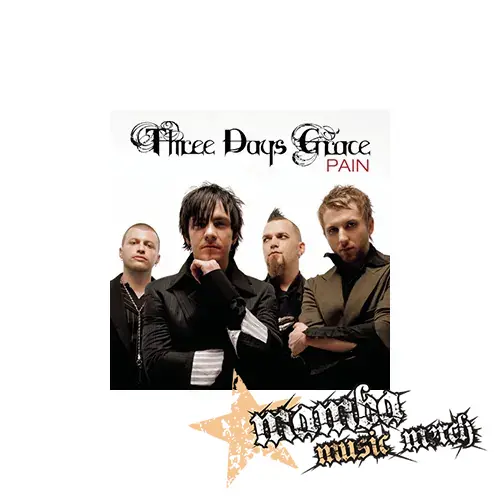 THREE DAYS GRACE - Pain Poster - Podložka pod pohár
