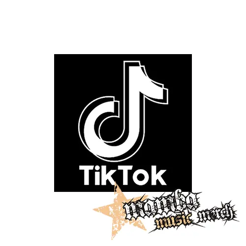 TIK TOK - Double Logo - Podložka pod pohár