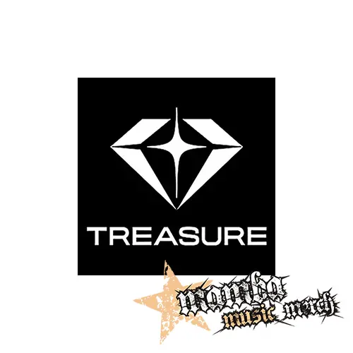 TREASURE - Logo Kpop Band - Podložka pod pohár