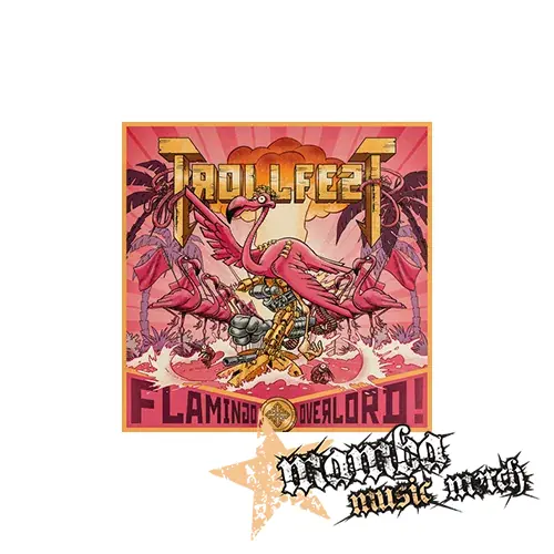 TROLLFEST - Flamingo Overlord - Podložka pod pohár