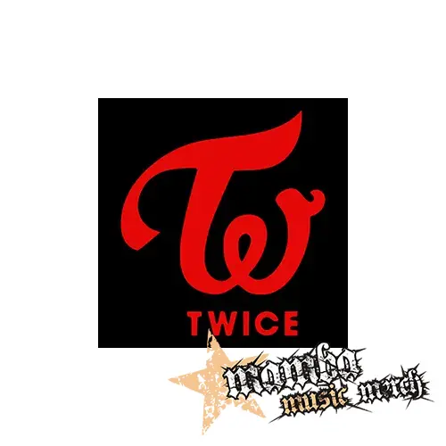 TWICE - Red Logo - Podložka pod pohár