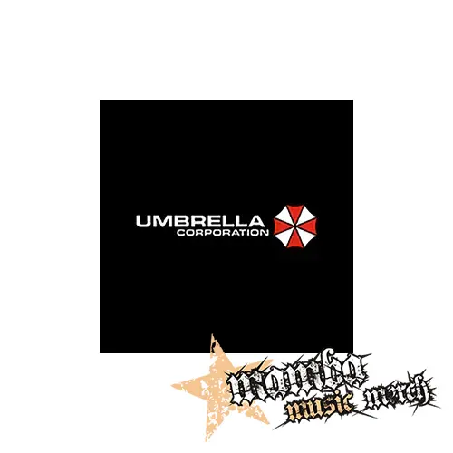 UMBRELLA CORPORATION - Logo Red White - Podložka pod pohár
