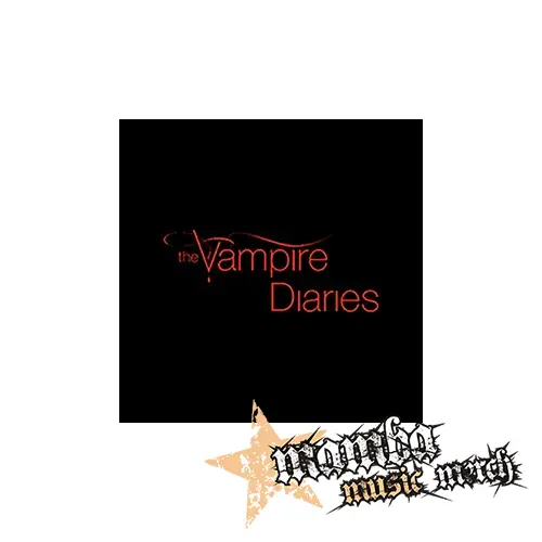 VAMPIRE DIARIES - Red Logo - Podložka pod pohár