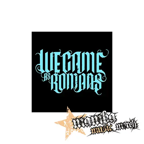 WE CAME AS ROMANS - Cyan Logo - Podložka pod pohár