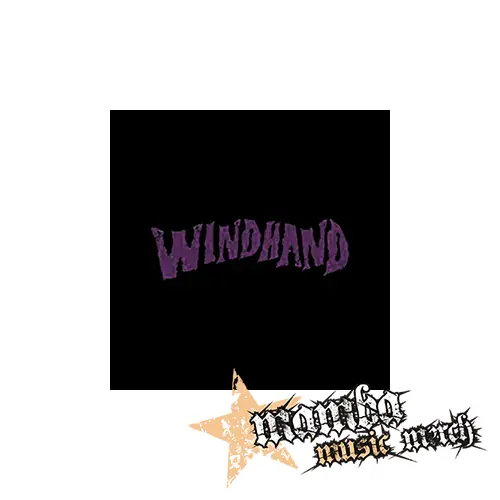 WINDHAND - Logo Purple - Podložka pod pohár