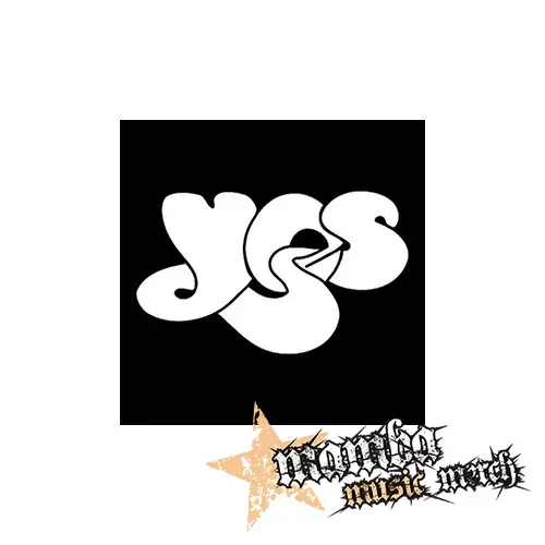YES - Logo Progressive Rock Band Legend - Podložka pod pohár