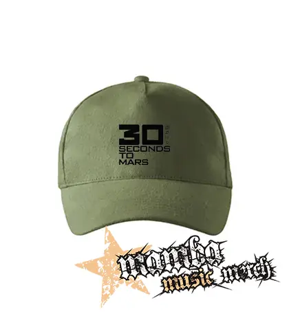 30 SECONDS TO MARS - Big Logo - olivová šiltovka "khaki"