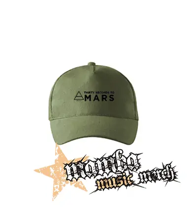 30 SECONDS TO MARS - Logo Motive 2 - olivová šiltovka "khaki"