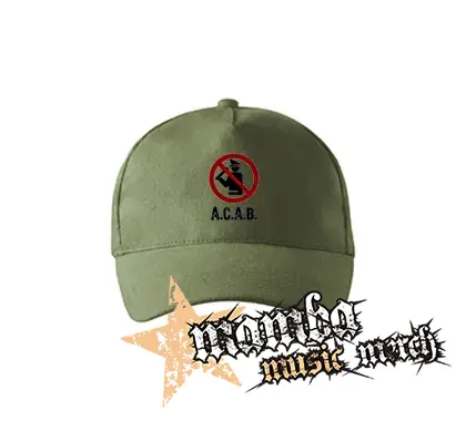 ACAB - Pictogram - olivová šiltovka "khaki"