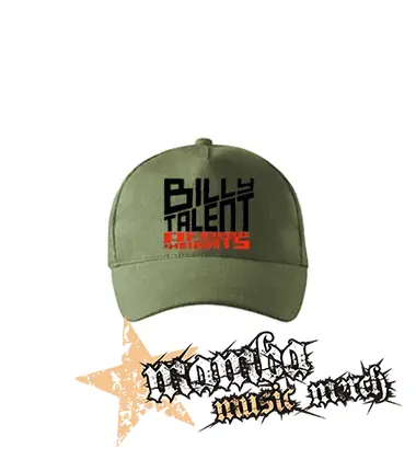 BILLY TALENT - Afraid Of Heights - olivová šiltovka "khaki"