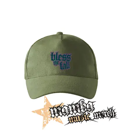 BLESSTHEFALL - Logo - olivová šiltovka "khaki"