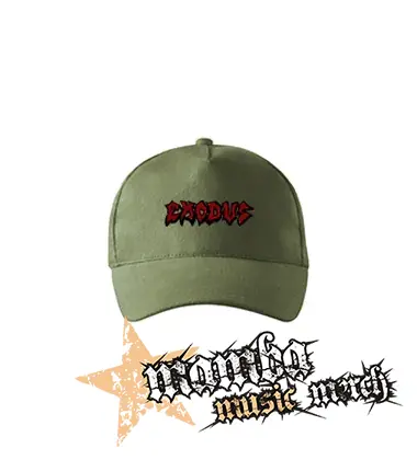 EXODUS - Logo - olivová šiltovka "khaki"