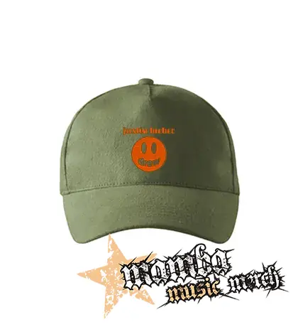 JUSTIN BIEBER - Drew - olivová šiltovka "khaki"