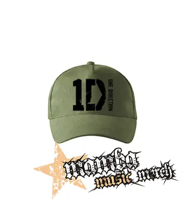 ONE DIRECTION - Logo - olivová šiltovka "khaki"