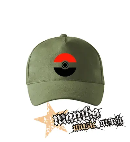 POKEMON - Symbol - olivová šiltovka "khaki"
